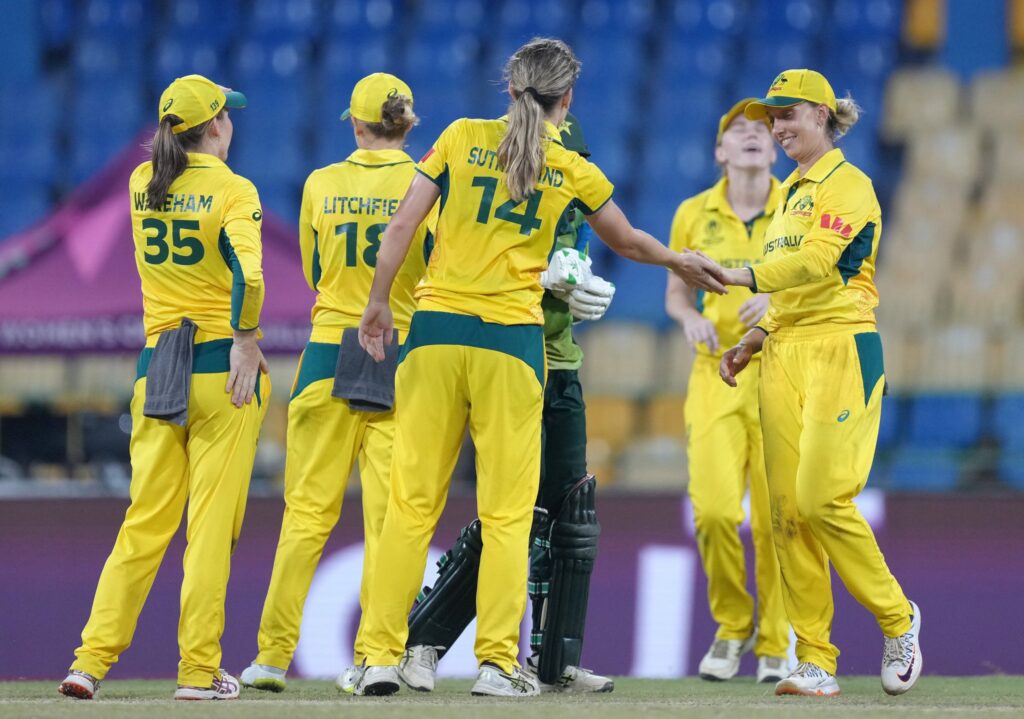 Australia vs Pakistan ICC Women's World Cup 2025: Australia's terrific bowling performance bowl out Pakistan as they win by 107 runs